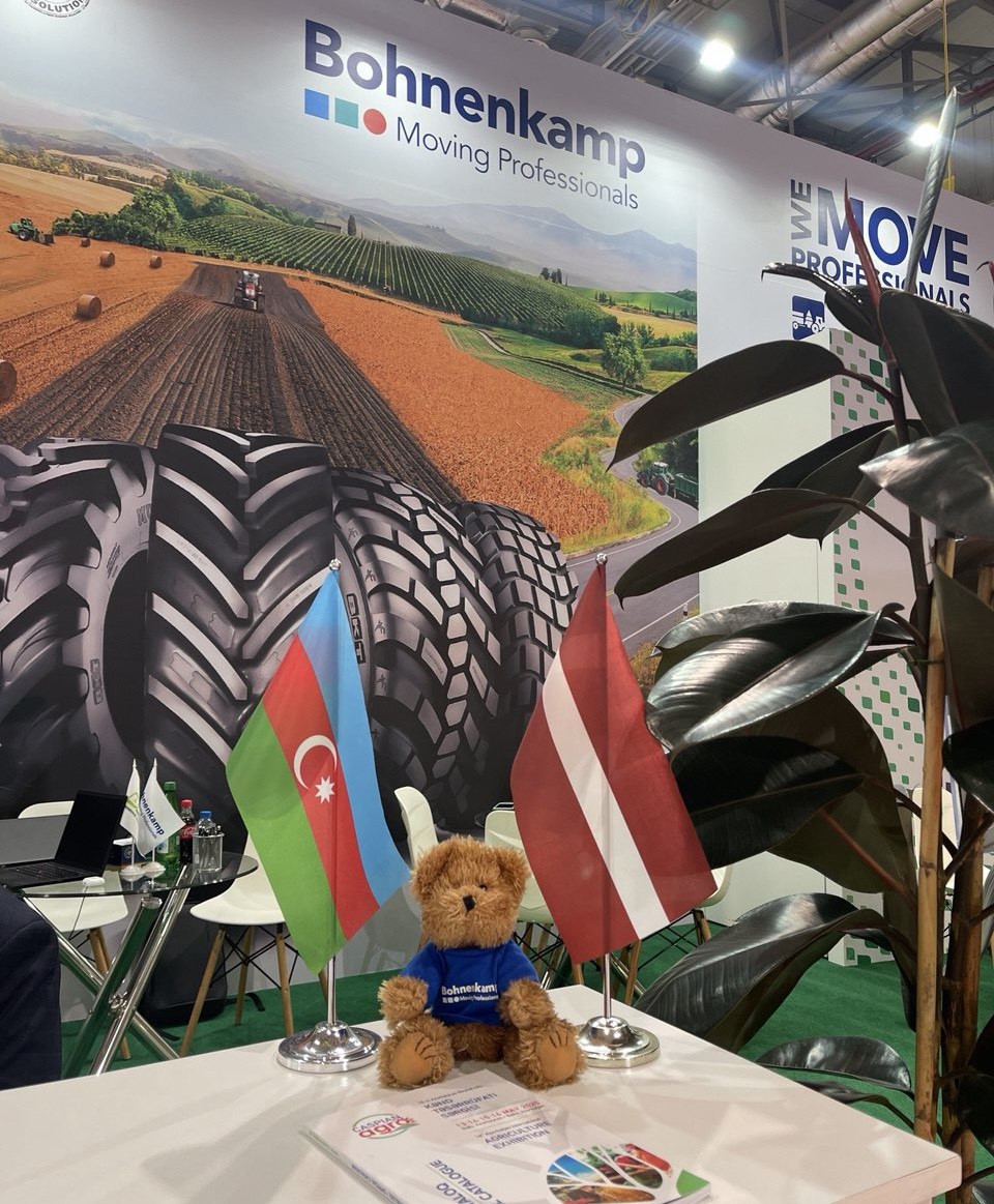 Bohnenkamp приняла участие в выставке "Caspian Agro 2025", которая проходит с 13 по 16 мая в городе Баку, Азербайджан