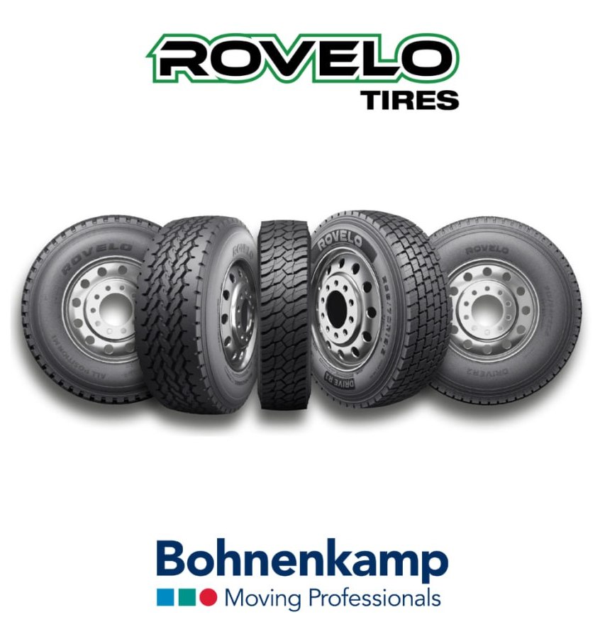 Официальный старт: Bohnenkamp запускает бренд грузовых шин Rovelo